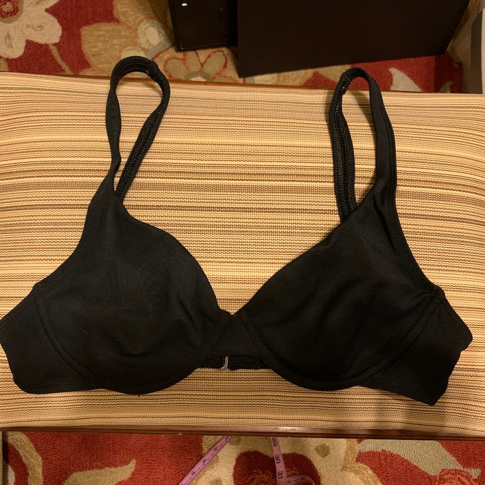 COPY - 2 for $10 GUC Black La Blanca bathing suit top sz 12
